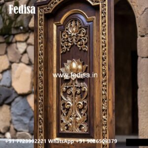 Villa Entrance Door Bathroom Fiber Door Design No-7988