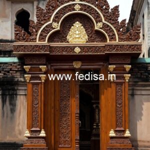 Mahogany Classic Doors Home Darwaja Design No-8015