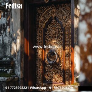 Heritage Door Design Iron Room Door Design No-8052