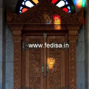 Colonial Style Door Sliding Door Main Door No-8062