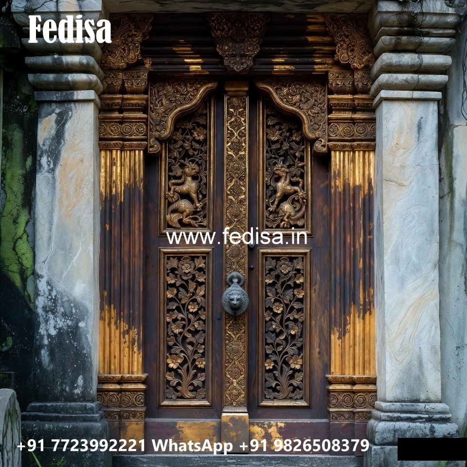 Luxury Classic Entrance Door Designs India Wooden Front Door Design For Home No-8116