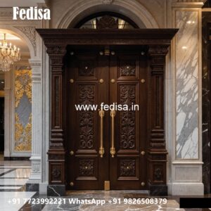 Vintage Wooden Door Designs For Houses Wooden Simple Door Design No-8117