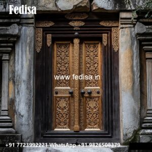 Colonial Style Door Kitchen Round Door Design No-8144