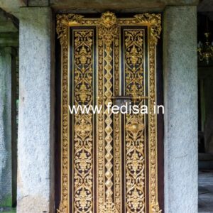 Royal Entrance Door Sagwan Main Double Door Design No-8174