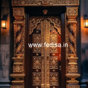 Vintage Wooden Door Plywood Door Design No-8210