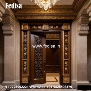 Classic Front Door Ideas Wooden Main Door Design No-8211