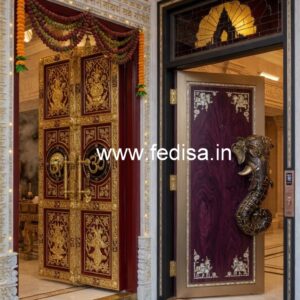 Home Entry Wooden Door Pooja Room Door No-8233