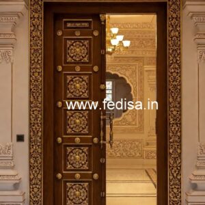 Luxury Classic Entrance Door Designs India Double Door Design Catalog No-8239