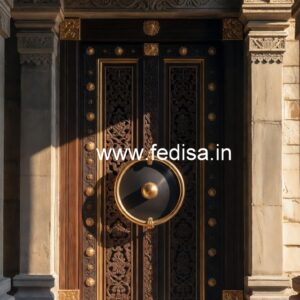 Colonial Style Door Safety Door Design For Home No-8267