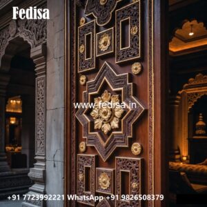 Hardwood Traditional Doors Main Door Designs For Flats No-8305