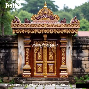 Rustic Classic Door Steel Gate Design Single Door No-8309