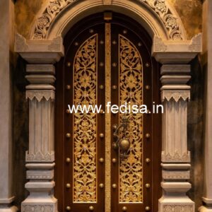Luxury Classic Entrance Door Designs India Double Door Design 2025 No-8321