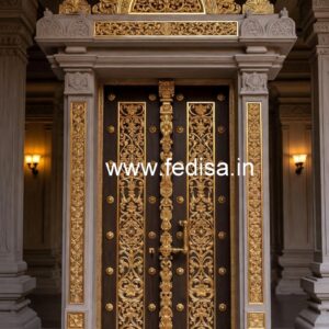 Bungalow Classic Door Design Lokhandi Safety Door Design No-8358