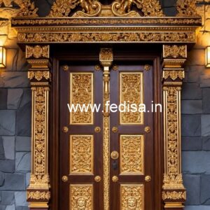 Traditional Door Design Pvc Bathroom Door Designs And Price No-8414