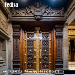 Vintage Wooden Door Simple Wooden Door Design No-8415