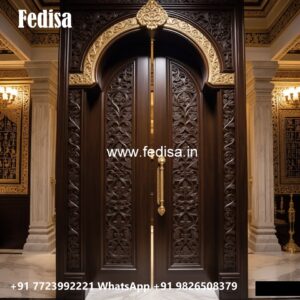 Carved Wooden Doors Lakdi Darwaja Design No-8426