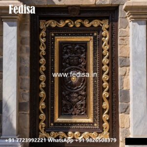 Hardwood Traditional Doors Membrane Door Design No-8428