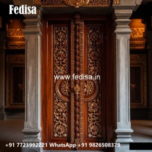 Vintage Wooden Door Wooden Sliding Door Design No-8456