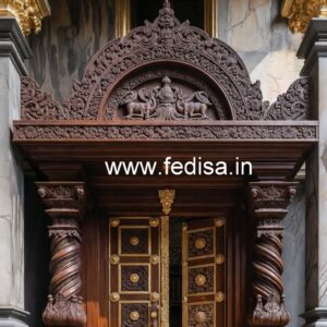 Teak Wood Door Design Wooden Safety Door Designs For Homes No-8465