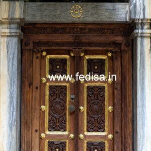 Rustic Classic Door Readymade Door Design No-8473