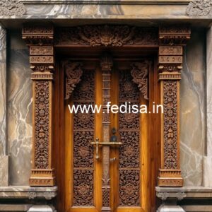 Glass Panel Classic Door Glass Door Handle Design No-8535