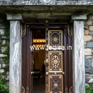 Traditional Door Design Teak Ply Door Design No-8537