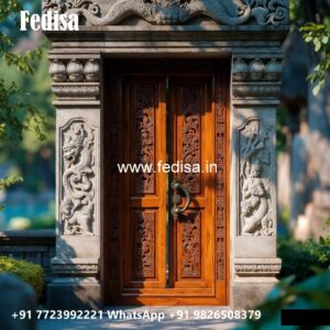 Vintage Wooden Door Room Door Design 2024 No-8579