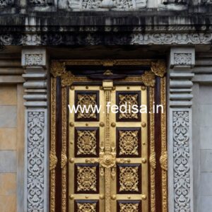 Vintage Wooden Door Foldable Door Design No-8620