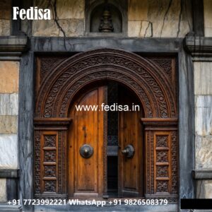 Rustic Classic Door Door Frame Design For Home No-8637