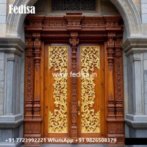 Carved Wooden Doors Darwaza Design No-8672