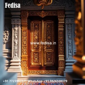 Front Entrance Classic Door Main Door Border Design No-8806