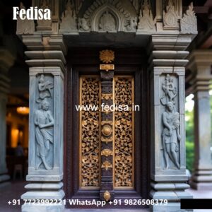 Classic Wooden Main Door Design For Home Box Door Design No-8811