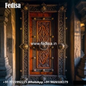Vintage Wooden Door Jali Wale Darwaje Ka Design No-8825