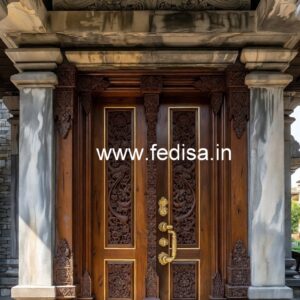 Main Door Classic Design Front Door With Window Design No-8846