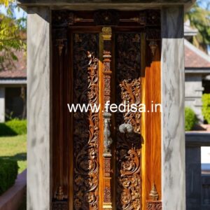 Bungalow Classic Door Design Iron Net Door Design No-8850