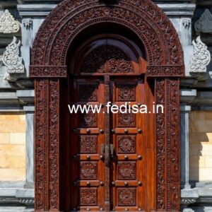 Villa Entrance Door Sheesham Door Design No-8890