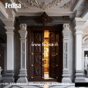 Vintage Wooden Door Single Main Door Design For Home No-8907