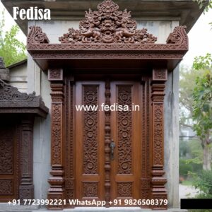 Antique Door Style Sliding Glass Door For Kitchen Entrance No-8910