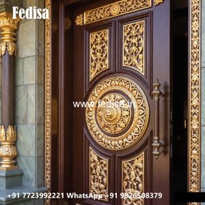 Luxury Classic Doors Mahogany Door Design No-8914