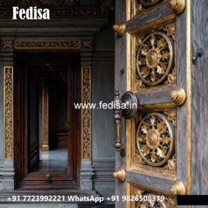 European Classic Door Wooden Double Door Design For Home No-8962