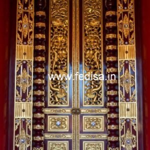Elegant Double Door Classic Entry Design Door Design Sagwan No-8979