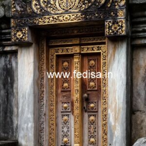 Double Door Classic Style Door Design Jali Wala No-8983