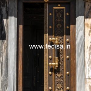 Classic Wooden Main Door Design For Home Aluminum Net Door Design No-9016