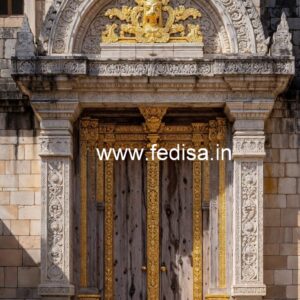 Hardwood Traditional Doors Frp Door Design No-9043