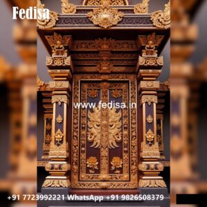 Carved Door Patterns Aluminum Louver Door No-9062
