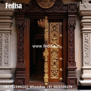 Ornate Door Design Plywood Door Design For Home No-9089