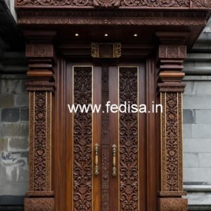 Arch Top Wooden Door Darwaja Get Dijain No-9148