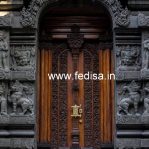 Mahogany Classic Doors Door Style Design No-9163