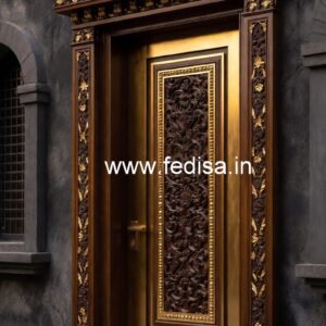 French Classic Doors Pooja Room Door Handles No-9172
