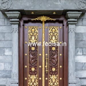 Main Door Classic Design Safety Door Designs For Flats Price No-9174